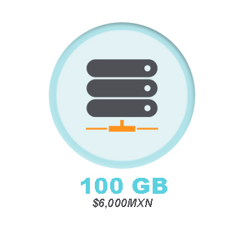 100 GB todo incluido